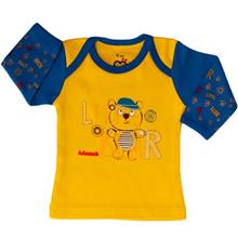 تی شرت آستین بلند نوزادی آدمک مدل Little Bear Adamak Little Bear Baby T Shirt With Long Sleeve